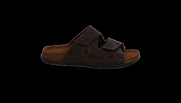 Pantolette Braun Hausschuh
