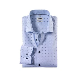 Langarmhemd blau (1-tlg)
