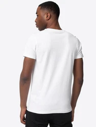 Lonsdale Herren T-Shirt Elmdon Weiß/Creme/Schwarz/Orange/Braun