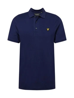 Lyle & Scott T-Shirt Poloshirt navy/gelb/schwarz