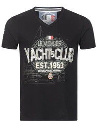 Kurzarmshirt T-Shirt Herren Shirt Hemd Sommer Baumwolle Print