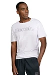 Bench. Loungewear T-Shirt mit Logoprint Weiß/Beige/Creme/Schwarz