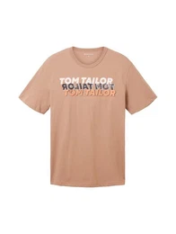 T-Shirt WORDING LOGO (1-tlg) aus Baumwolle