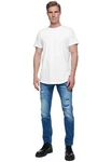Rusty Neal Straight Jeans YOKOTE Blau/Hellblau