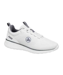 Jako Freizeitschuh Team Mesh Sneaker Weiß/Grau/Lila/Dunkelblau
