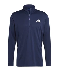 adidas Performance Sweater Seasonal HalfZip Sweatshirt Dunkelblau/Blau/Hellblau