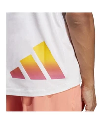 adidas Performance T-Shirt 3Bar Weiß/Creme