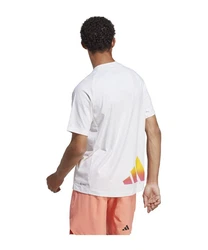 adidas Performance T-Shirt 3Bar Weiß/Creme