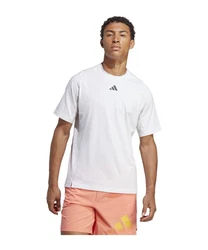 adidas Performance T-Shirt 3Bar Weiß/Creme