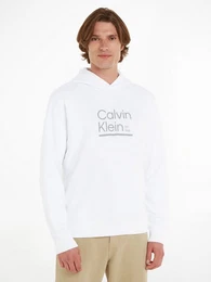 Kapuzensweatshirt CONTRAST LINE LOGO HOODIE mit Logodruck