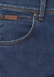 Wrangler Regular-Fit-Jeans Hose Texas Dunkelblau/Blau/Hellblau