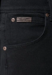 Wrangler Regular-Fit-Jeans Hose Texas Schwarz/Dunkelblau/Dunkelgrau