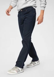 Wrangler Regular-Fit-Jeans Hose Texas Blue Black