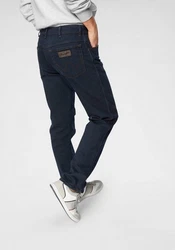 Wrangler Regular-Fit-Jeans Hose Texas Blue Black