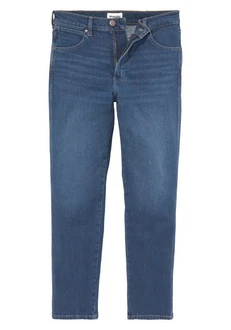 Wrangler Straight Jeans Frontier Blau/Dunkelblau/Hellblau