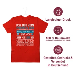 Shirtracer T-Shirt Ich bin kein perfekter Sohn wei