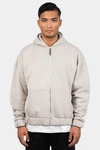 Dropsize Heavy Zip Hoodie Hellgrau/Grau/Khaki/Braun/Beige