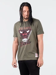 Mitchell & Ness T-Shirt NBA Final Seconds Tee Dunkelgrün/Khaki