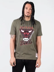 Mitchell & Ness T-Shirt NBA Final Seconds Tee Dunkelgrün/Khaki