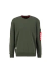 Alpha Industries Sweater USN Blood Chit Dunkelgrün