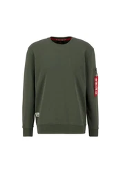 Alpha Industries Sweater USN Blood Chit Dunkelgrün