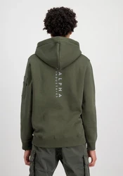 Alpha Industries Hoodie EMB Dunkelgrün