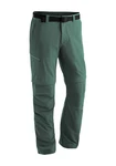 Maier Sports Funktionshose Tajo 2 He-Zip Off Hose Grün/Dunkelgrün