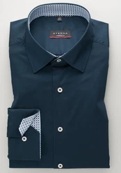 Eterna Hemd Blau/Dunkelblau/Pastell
