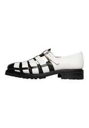 Barkley FSI Freizeitschuh Sandale Herren-Sandalen handgefertigt, Lederschuhe Slipper