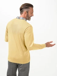 Witt Langarm-Poloshirt gelb