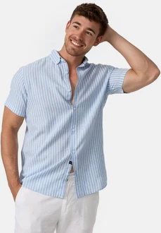 Indicode Hemd INBravida Hellblau/Grau Indicode Hemd INBravida Hellblau/Grau