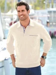 MARCO DONATI Langarm-Shirt Beige/Creme/Khaki/Weiß/Rot