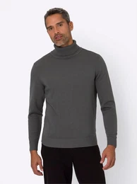 Sieh an! Strickpullover Rollkragen-Pullover