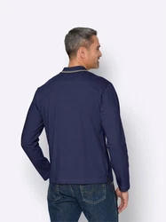 Sieh an! T-Shirt Poloshirt Dunkelblau