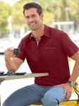 Witt T-Shirt Kurzarm-Shirt Dunkelrot/Rot/Lila