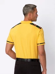 Sieh an! T-Shirt Poloshirt Gelb
