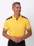 Sieh an! T-Shirt Poloshirt Gelb