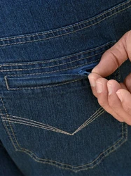 Witt Bequeme Jeans Blau/Dunkelblau/Hellblau