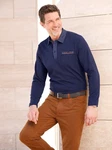 Witt T-Shirt Langarm-Poloshirt Dunkelblau/Braun/Hellblau/Blau/Rot