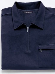 Witt Langarm-Poloshirt CATAMARAN Hellblau/Dunkelblau/Blau/Dunkelrot