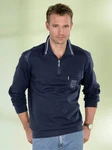Sieh an! T-Shirt Sweatshirt Dunkelblau/Hellblau/Blau