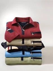 Witt Kurzarm-Poloshirt CATAMARAN Bordeaux/Braun/Dunkelrot