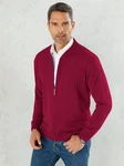 Sieh an! Strickjacke Dunkelrot/Bordeaux/Rot/Rosa