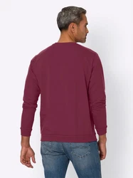 Sieh an! Sweatshirt Dunkelrot/Bordeaux/Rosa