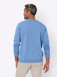Sieh an! Sweatshirt Blau/Grau/Hellblau
