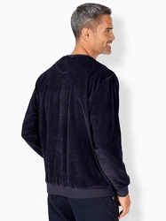 Witt T-Shirt Nicki-Pullover Dunkelblau/Schwarz/Blau