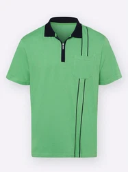 Sieh an! T-Shirt Poloshirt Grün/Türkis/Hellgrün/Neonfarben