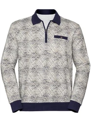 Witt MARCO DONATI Langarm-Poloshirt 