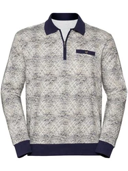Witt MARCO DONATI Langarm-Poloshirt 