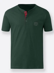 Witt Kurzarmshirt CATAMARAN Grün/Dunkelgrün